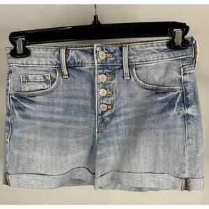 Old Navy High Rise Button Fly Denim Shorts Women’s Size 0 28x3